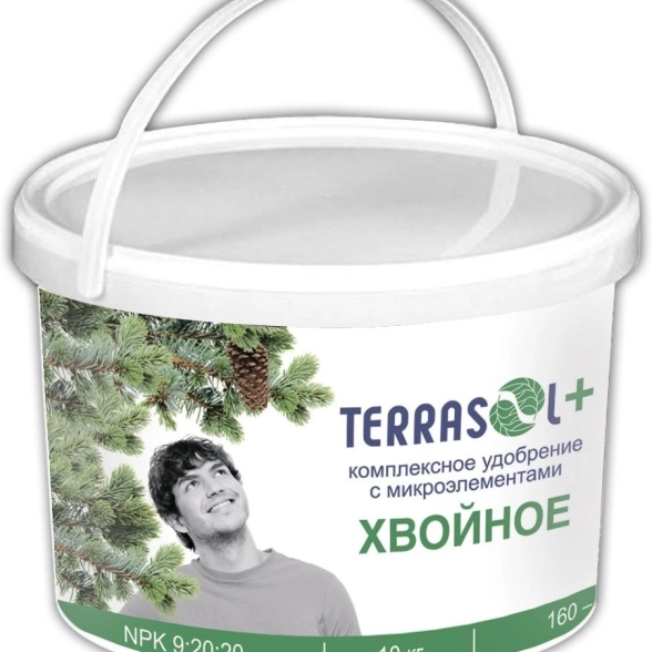 Удобрение Террасол минер. Хвойное тукосмесь ведро 10кг