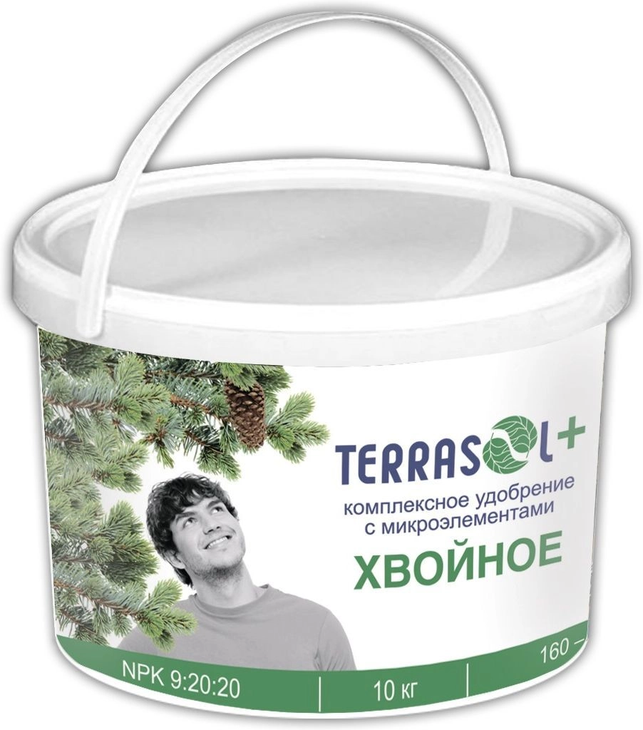Удобрение Террасол минер. Хвойное тукосмесь ведро 10кг