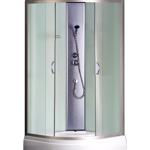Кабина душ. CS-6610-25F 100*100*215 CП ст.4мм 00079857