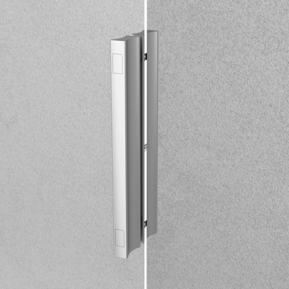 Шторка д/в Am.Pm Like 100x150 W80S-100PS-150MT мат.хром-image-4