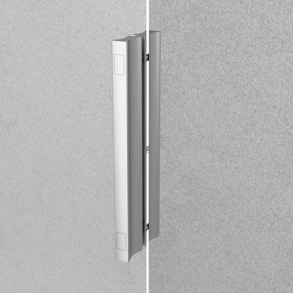 Шторка д/в Am.Pm Like 100x150 W80S-100PS-150MT мат.хром-image-4