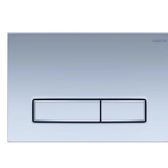Панель смыва Aquatek SLIM 009C прямоуг.хром мат. KDI-0000024