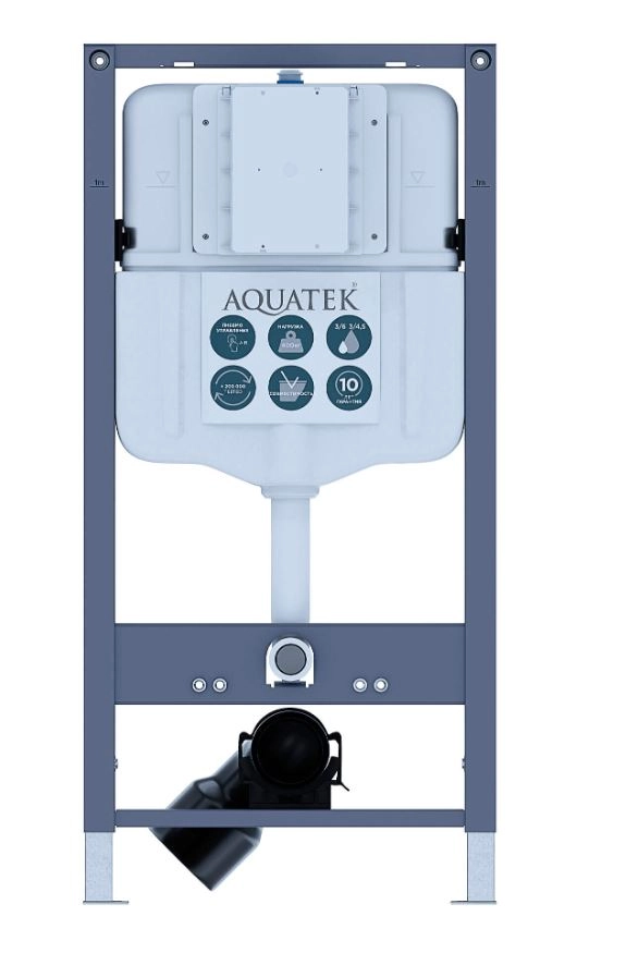 Система инсталляции AQUATEK Pneumo N49 INSP-0000002+зв.прокладка