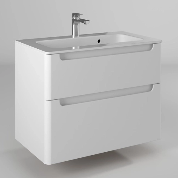 Комплект тумба Эстель т18-80 подвес + ум.Прато bathlife 80