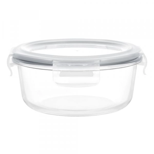 Контейнер жаропроч.стекло Кратос-650 пласт.крышка 75727
