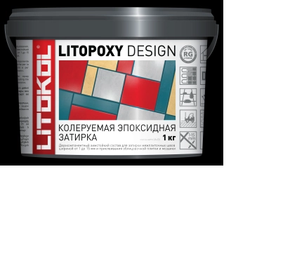LITOPOXY DESIGN-колеруемый эпоксидный состав (1kg)
