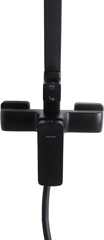 Душ сист Allen Brau INFINITY 5.21012-31 черн.мат 265458-image-1