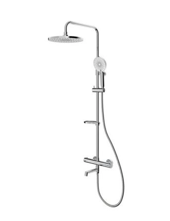 Душевая система Milardo Ideal Spa ILSSBTHM06 хром