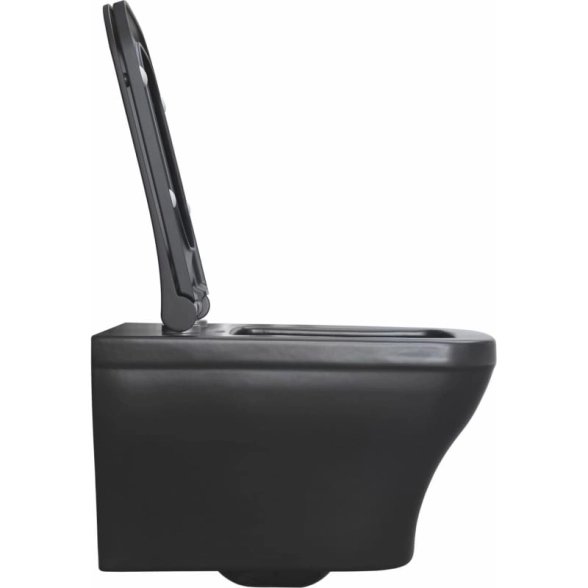 Унитаз подвес Allen Brau INFINITY 2 4.21011.31 черн.мат 301331-image-1