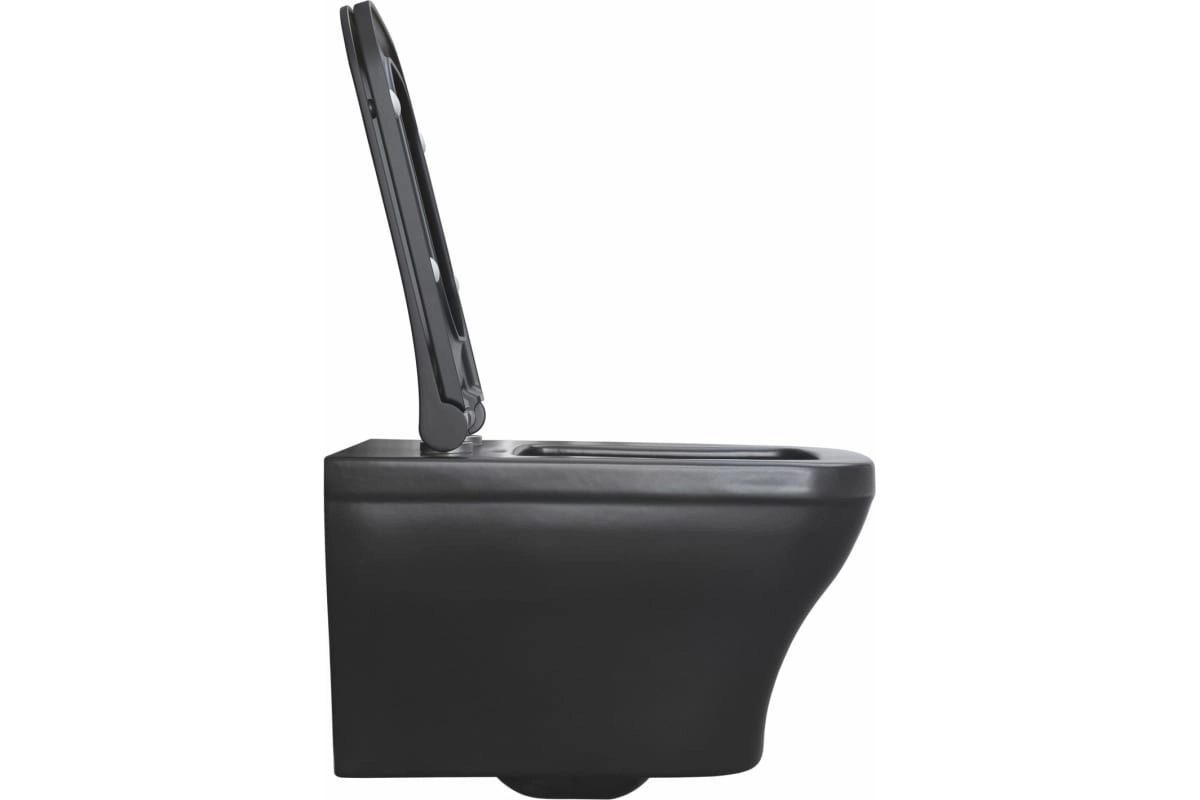 Унитаз подвес Allen Brau INFINITY 2 4.21011.31 черн.мат 301331-image-1