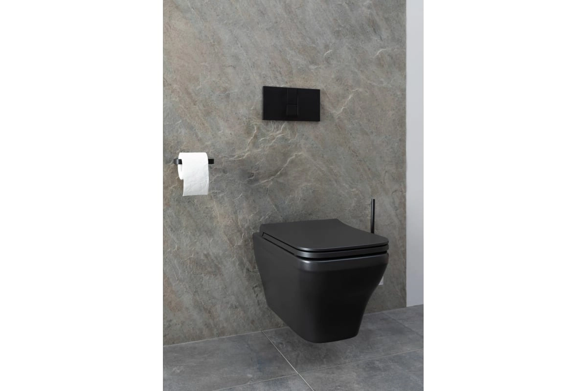 Унитаз подвес Allen Brau INFINITY 2 4.21011.31 черн.мат 301331-image-3