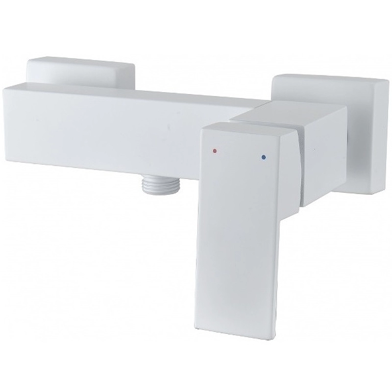 Смеситель д/душа Aquanet Blanco AF420-30W белый 261819