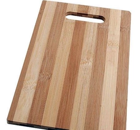 Доска разделочная бамбук 16*26 тонкая 1300