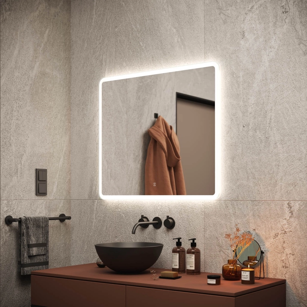 Зеркало Sancos Arcadia Led 800*700 AR800