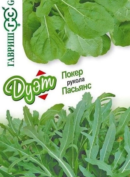 Руккола (индау) ДУЭТ Пасьянс+Покер Гавриш Ц