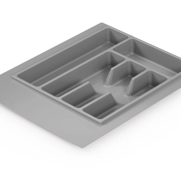 Лоток д/стол.приборов универс. серый