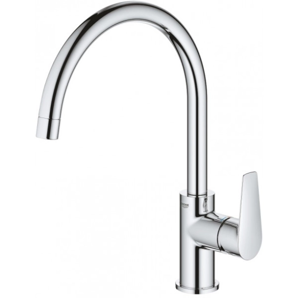 Смеситель д/м Гроэ (Grohe) БауЭдж 31367001 С-обр.излив