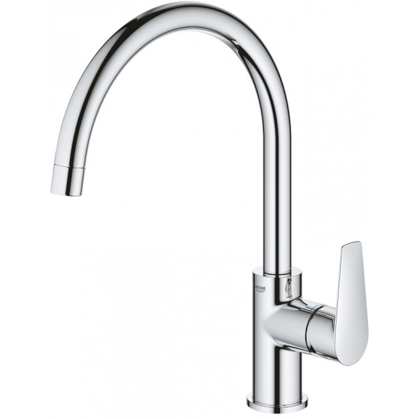 Смеситель д/м Гроэ (Grohe) БауЭдж 31367001 С-обр.излив