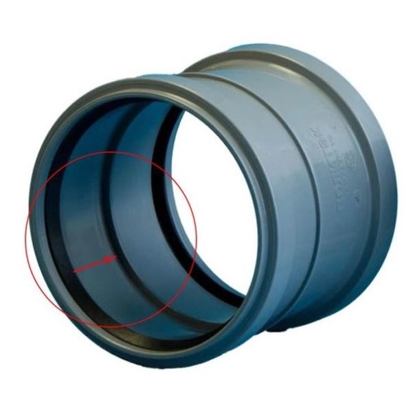 Муфта ПП ПОЛИТЭК 40ММ 2х-раструб.