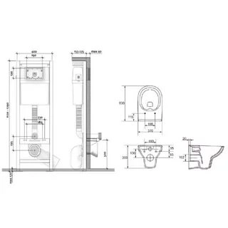 Система инст.City new clean on+унитаз slim с кн. INTERA-image-1