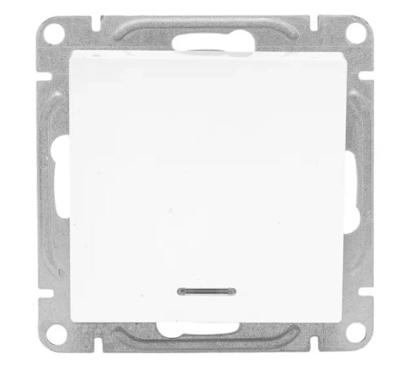 Механизм выключателя Эпика EKF 1кл с/п белый