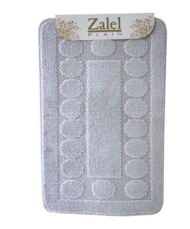 Коврик д/в Zalel 55х85 2пр. серый
