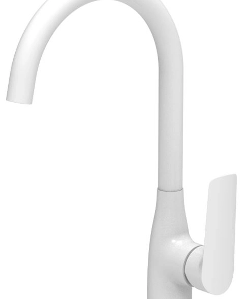 Смеситель в/м Esko Лагос белый/Lagos White LG519W