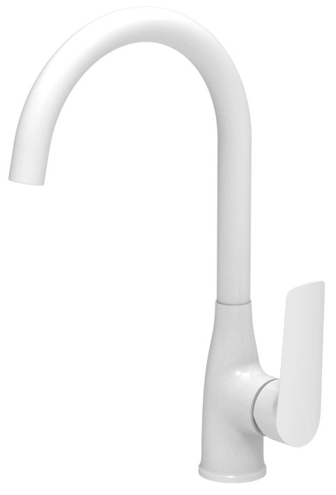 Смеситель в/м Esko Лагос белый/Lagos White LG519W