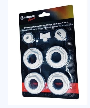 Комплект д/радиатора SANTREK THERMO 1/2" без кронштейнов