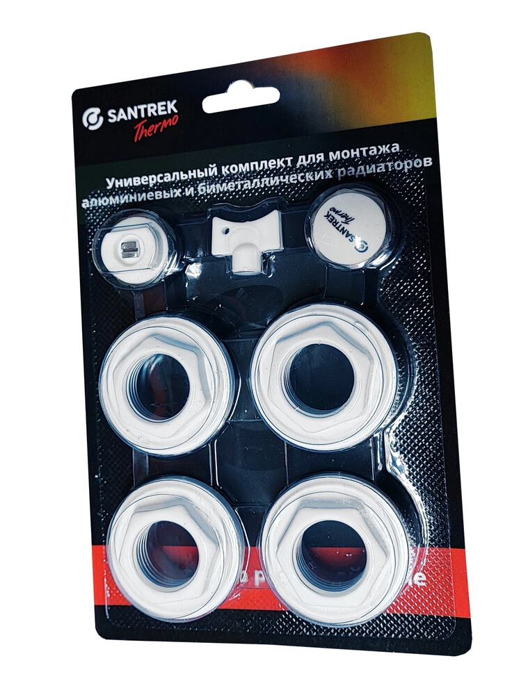 Комплект д/радиатора SANTREK THERMO 3/4" без кронштейнов