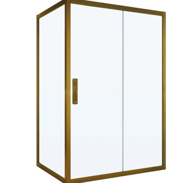 Душ. огражд.KUBELE DE019R 120x80x200см прозрач.бронза светл.