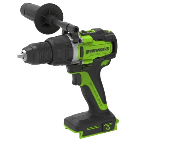 Дрель акк. бесщёт. уд. GreenWorks GD24DD140 24В 140Hм 13мм без аккумулятора и ЗУ