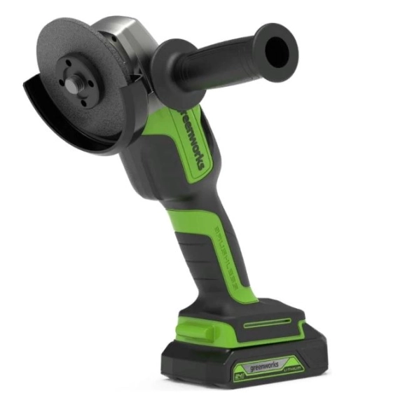 УШМ акк. бесщёт. GreenWorks GD24AGK4 24В 125мм 10500об/мин акк+ЗУ