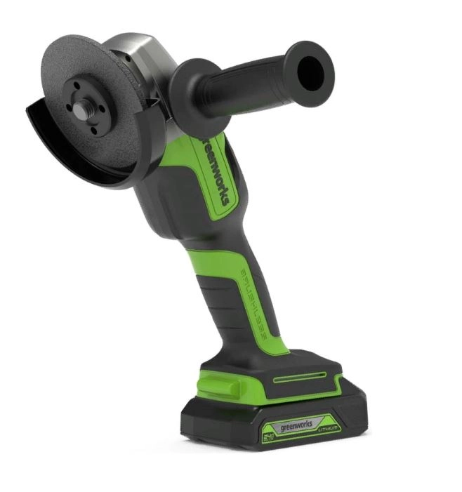 УШМ акк. бесщёт. GreenWorks GD24AGK4 24В 125мм 10500об/мин акк+ЗУ