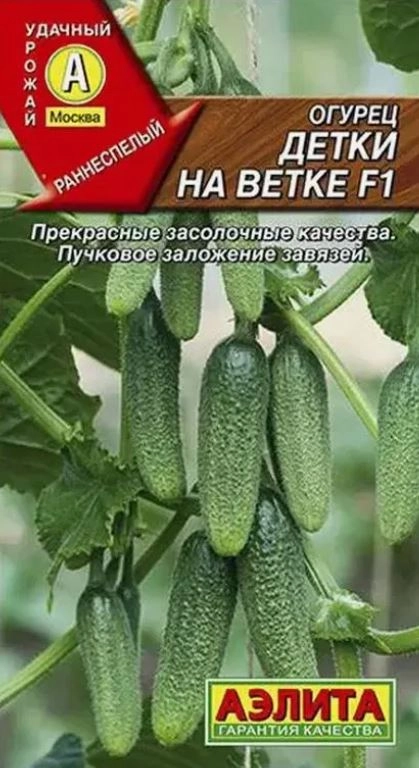 Огурец Детки на ветке F1 0.25г