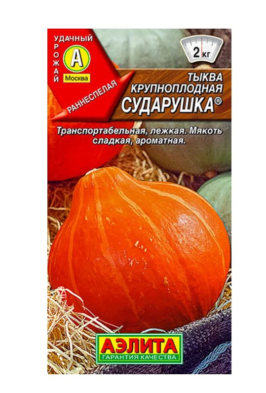 Тыква Сударушка Аэлита Ц