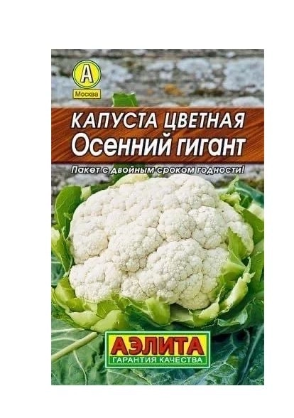 Капуста цветная Осенний гигант Аэлита Ц