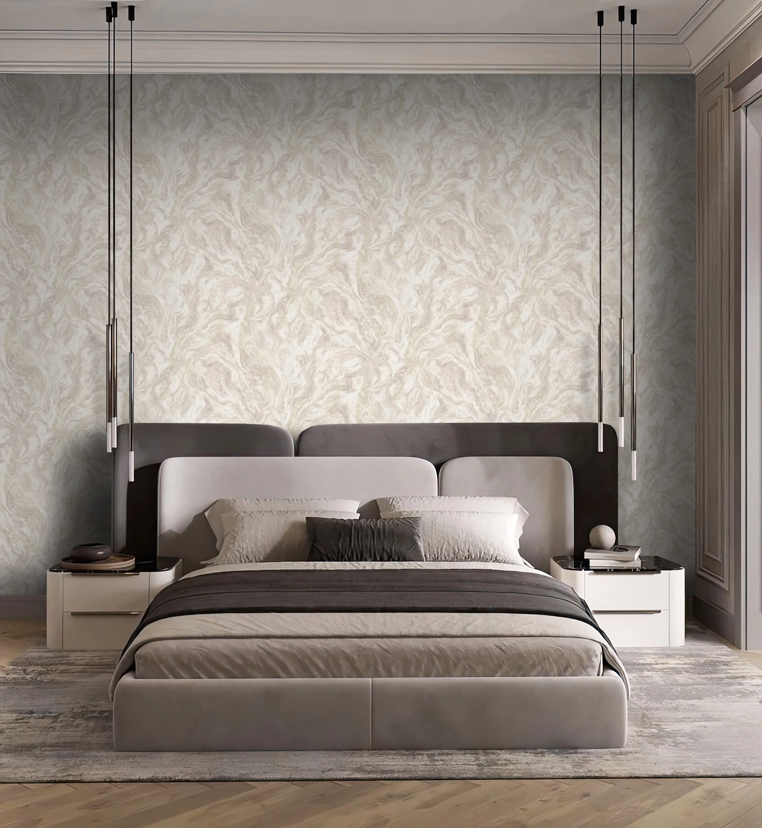 Обои Wallsecret 9137-22 Шанти/Shanti флиз. 1,06Х10м-image-3