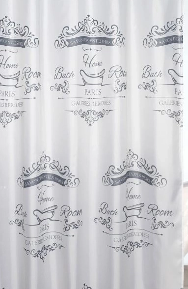 Штора для ванн BATH PARIS 180*180 grey (ch22104-1)