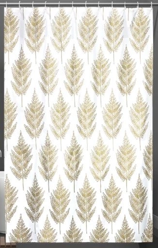 Штора для ванн BATH Fur-tree 180*180 beige ch21037-1