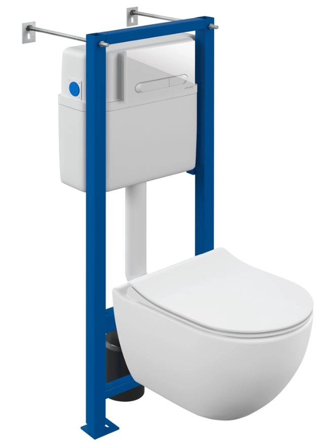 Комплект BRASKO SMART CO DPL EO slim+VECTOR+ESTETICA пласт.белый