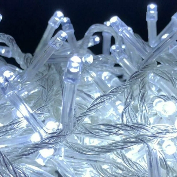 Гирлянда LED L-4-2 п/п 160л белый 13м