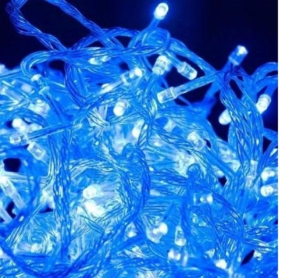 Гирлянда LED L-4-7 п/п 180л синий 13м