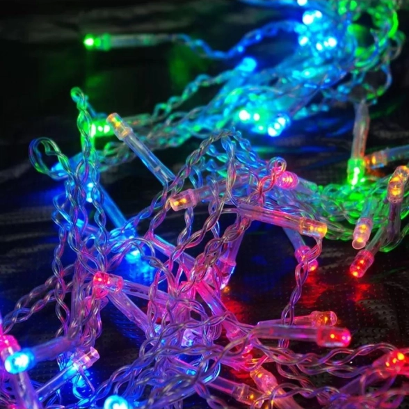 Гирлянда LED L-6 п/п 240л цветн 16м
