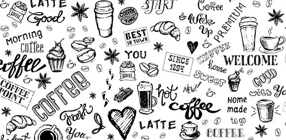 Кухонная панель ПВХ ФЛЕКС 600х3000 Утренний кофе