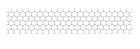 Кухонная панель ПВХ ФЛЕКС 600х3000 Соты