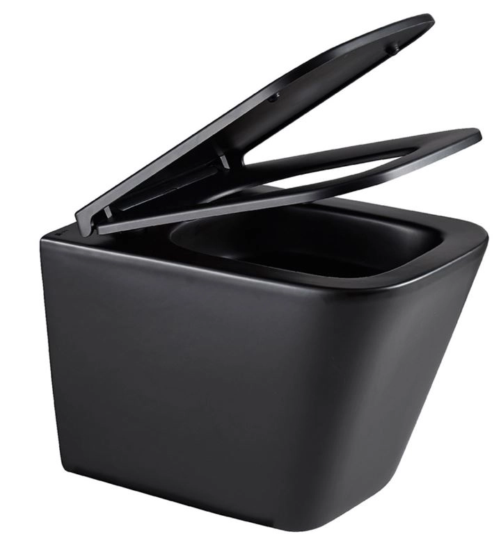 Унитаз подвесной Lemark FLOREX LT001-5 черный мат-image-1