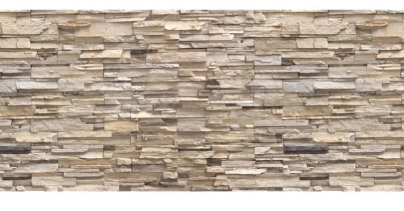 Кухонная панель ПВХ ФЛЕКС 600х3000 Сланец бежевый