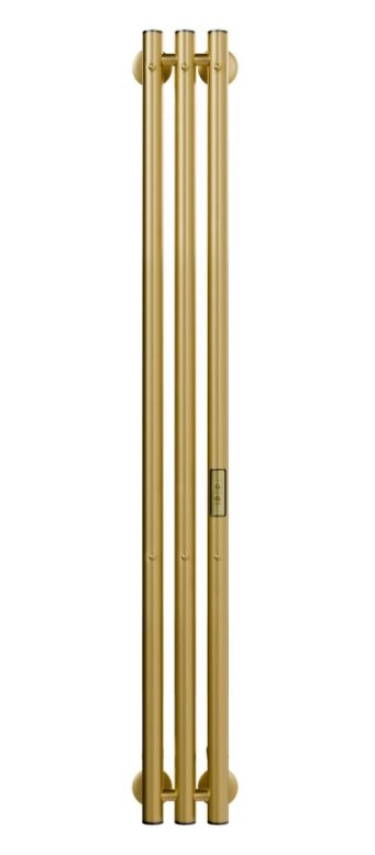 Пол/сушитель эл. Style 3 120/13 скр.монт. R/L Milky Gold