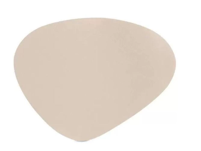 Мат на стол треугольный BEIGE 45x36см